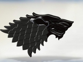 l'inverno a venire cookie cutter kitchen dining games hbo novel stark thrones tv 3d print model - Mito3D