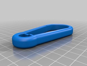zortrax mosquetão de separação chaveiros chaveiro 3d print model - Mito3D