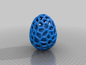 earth vorono egg 3d printing 3d print model - Mito3D