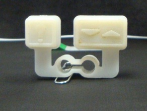 genie series ii garage door button replacement parts 3d print model - Mito3D