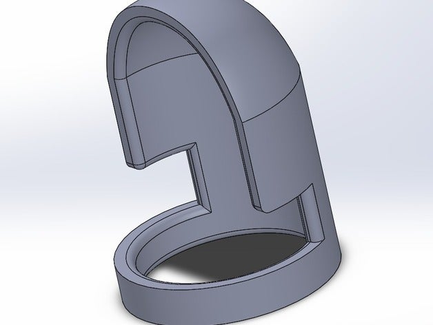 el pulgar de la guardia impresión en 3d herramientas mano guante plástico protección 3D print model - Mito3D