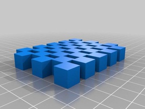 o padrão a arte 3d print model - Mito3D