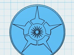 totjo symbol signs & logos jedi badge order temple 3d print model - Mito3D