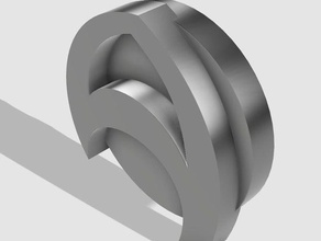 absolute design logo signs & logos autodesk fusion 3d print model - Mito3D