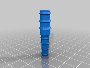 mon personnalisés revisité & universel tuyau coupleur entonnoir maker le bricolage personnalisé 3d print model - Mito3D