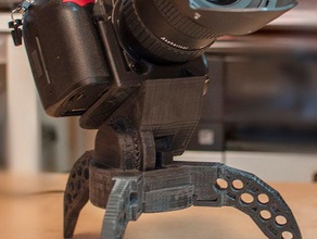 trípode soporte rápido nikon reflex v2 de la cámara camara tripie 3d print model - Mito3D