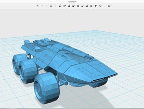mass effect m35 mako jogos masseffect efeito de massa tanque do veículo jogo vídeo rodas 3d print model - Mito3D