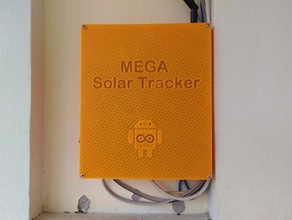 arduino mega solar tracker Robotik durumda güneş izlemek 3d print model - Mito3D