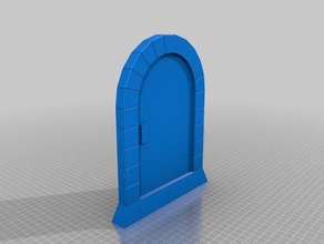 roman gatehouse gate buildings & structures customized 3d print model - Mito3D