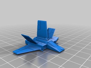 cañonera de asalto juegos star wars x-wing 3d print model - Mito3D