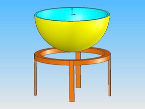 cup you can't put down kitchen & dining bowl coaster khan romulan star trek next generation 3d print model - Mito3D