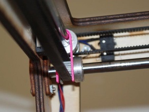 ultimaker xy rods-timingbelt alignmenttool other bearing geometry 3d print model - Mito3D