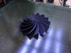 14 blade-fan Klinge fan lulzbot solidworks 3d print model - Mito3D