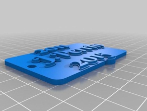 de la techno l'organisation personnalisé 3d print model - Mito3D