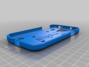 galaxy s4 flexible de cas L'impression 3d samsung 3d print model - Mito3D