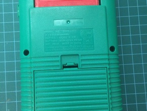 nintendo gameboy kartuşu toz kapağı oyuncak & oyun aksesuarları çocuk sepeti kartuş renk kapak gangfeng gb gbboy kongfeng ışık cep yuvası 3d print model - Mito3D
