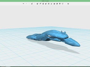 kitle geth cruiser tedarik etkisi oyunlar masseffect gemi uzay gemisi video oyunu oyunları 3d print model - Mito3D