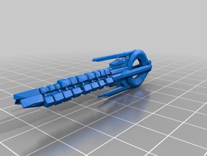 mass effect quarian envoy ship games masseffect spaceship video game 3d print model - Mito3D