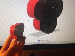 magnético caja de lente accesorios caso iphone la samsung 3d print model - Mito3D