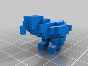 águia arte 3d print model - Mito3D