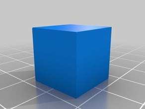cubo i dadi su misura 3d print model - Mito3D