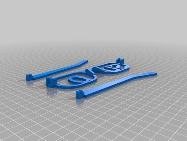 sup gözlük özelleştirilmiş 3D print model - Mito3D