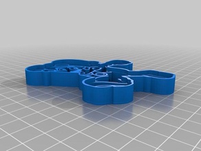mario-cookie-Keks cutter Küche und Esszimmer Keks cookie mario nintendo super 3d print model - Mito3D