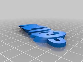 my customized iamburny's text - name colin sml organization 3d print model - Mito3D