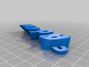andrew keyring organization customized 3d print model - Mito3D
