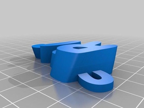 rolf keyring organization customized 3d print model - Mito3D