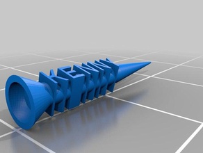 kenny customized golf tee design 2 small sport & outdoors 3d print model - Mito3D