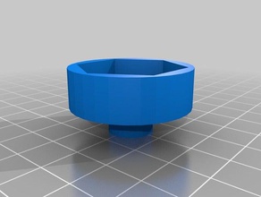 27 mm douille hexagonale des outils à main personnalisé 3d print model - Mito3D