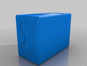 scatola del tesoro La stampa 3d box petto la moneta titolare gioielli 3d print model - Mito3D