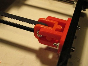 migbot i3 y-axis belt tensioner 3d printer parts tensio 3d print model - Mito3D