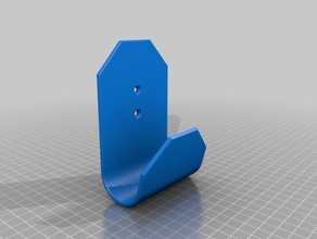 ripstik wall mount organization customized 3d print model - Mito3D