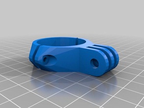 headlight clamp rotated camera customized 3d print model - Mito3D
