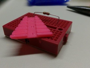 mini lead forming tool electronics arduino breadboard resistor small 3d print model - Mito3D