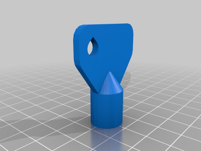 Stromzähler-Taste andere arcol nützlich Haushalt reprap Dreieck-Taste 3D print model - Mito3D