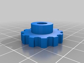 botão de 11mm peças substituição personalizado 3d print model - Mito3D