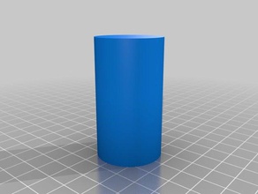 my customized pipe stool leg glide kitchen & dining 3d print model - Mito3D
