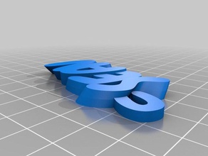 il mio personalizzato iamburny di testo nome sean organizzazione su misura 3d print model - Mito3D