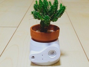 robot de laputa pot extérieur et jardin 3d print model - Mito3D