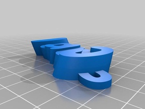 carol-chave da cadeia de fantasia organização personalizado 3d print model - Mito3D