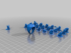ring toppers 3d printing 3d print model - Mito3D