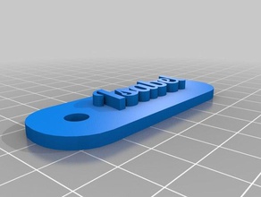 ısabel organizasyon özelleştirilmiş 3d print model - Mito3D