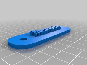 a isabel organização personalizado 3d print model - Mito3D