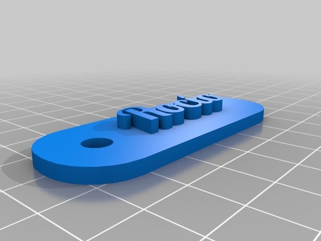 roc o de l'organisation personnalisé 3D print model - Mito3D
