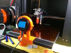 printrbot plus yatak dropcam monte edin 3d yazıcı aksesuarları artı 3d print model - Mito3D