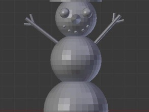 snowman toys & games olaf 3d print model - Mito3D
