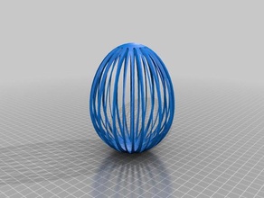 my customized easter artistic eggs sculptures 3d print model - Mito3D
